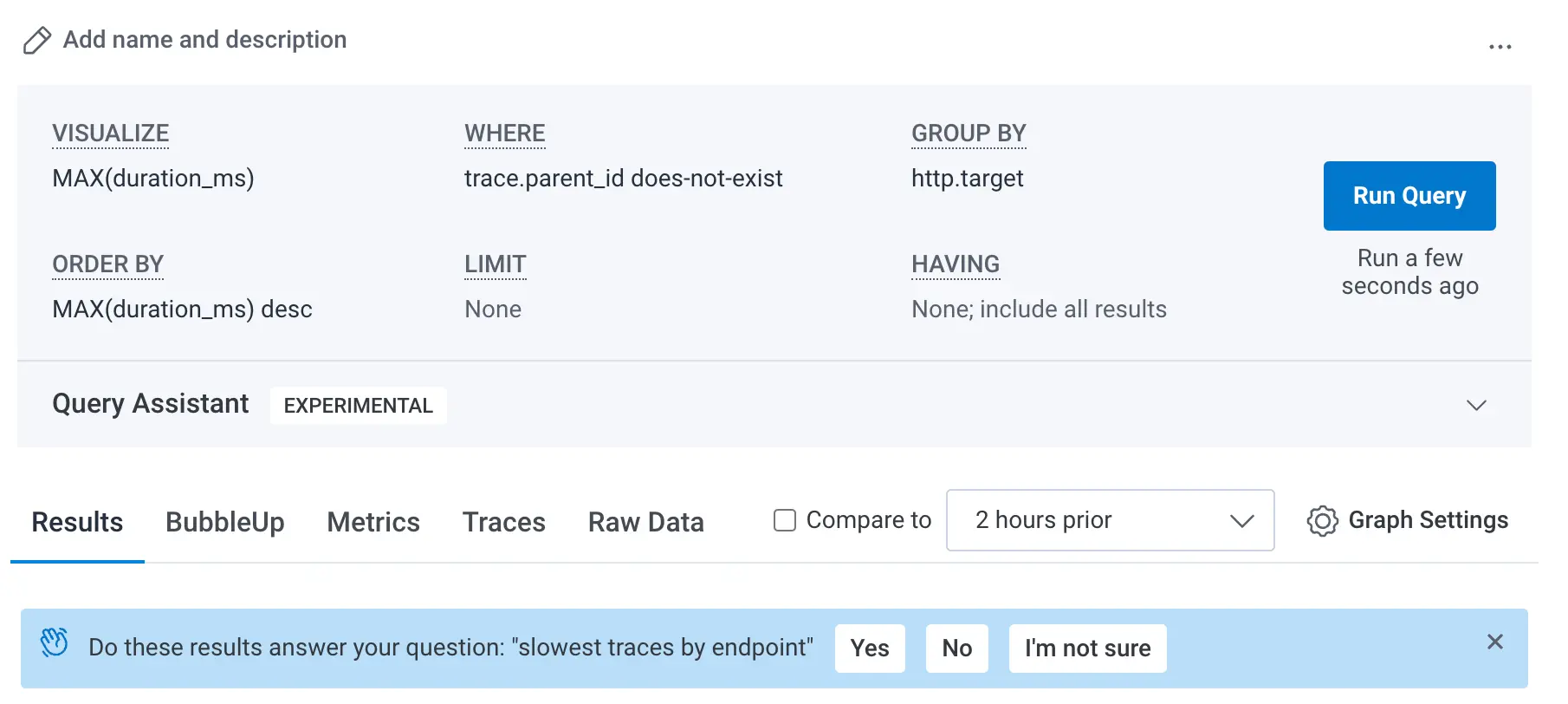Query-Assistant-Slowest-Traces-by-Endpoint