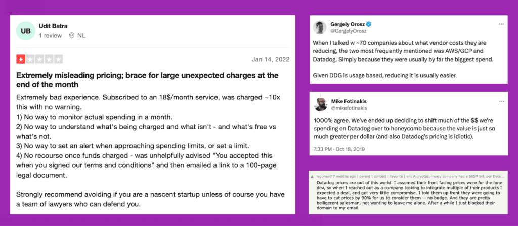 user reviews
