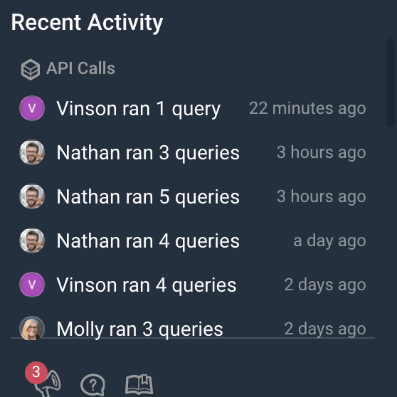 Recent Activity