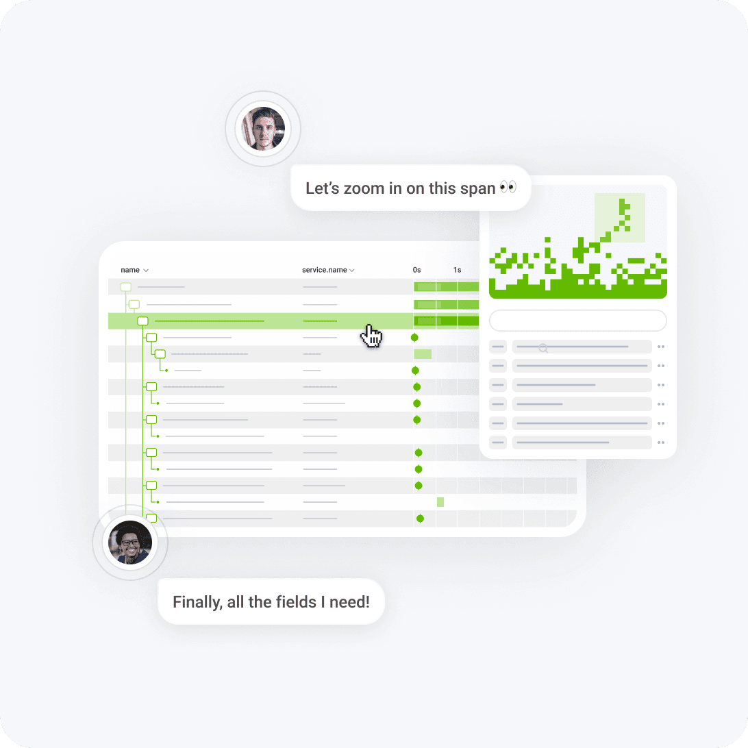 Capture all the relevant business and technical context
