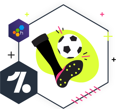 OneFootball and Honeycomb Logos